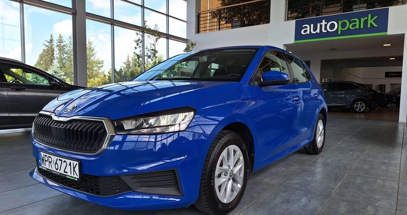 Skoda Fabia cena 66900 przebieg: 47213, rok produkcji 2022 z Węgrów małe 781